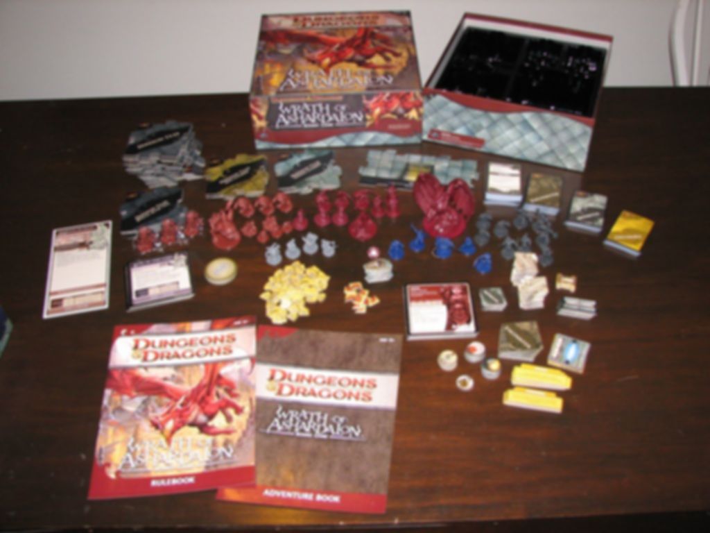 Dungeons & Dragons: Wrath of Ashardalon composants