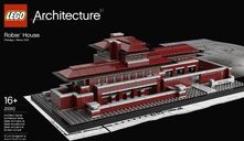 LEGO® Architecture Robie House achterkant van de doos