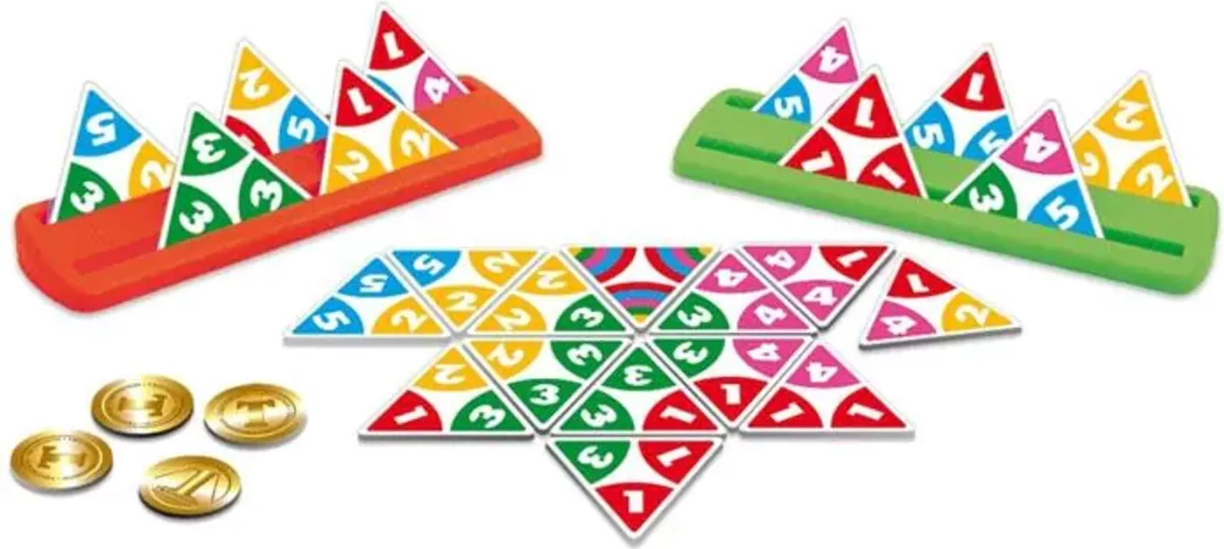 Triominos Junior componenti