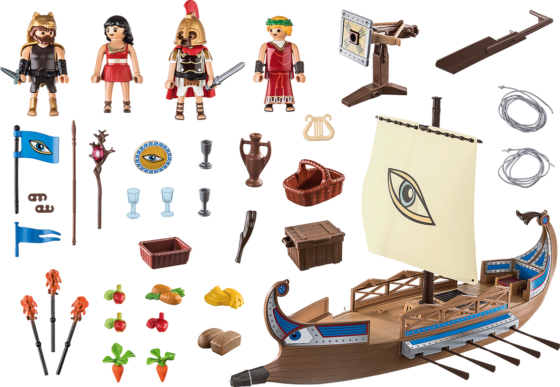 Playmobil® History Argo and the Argonauts components