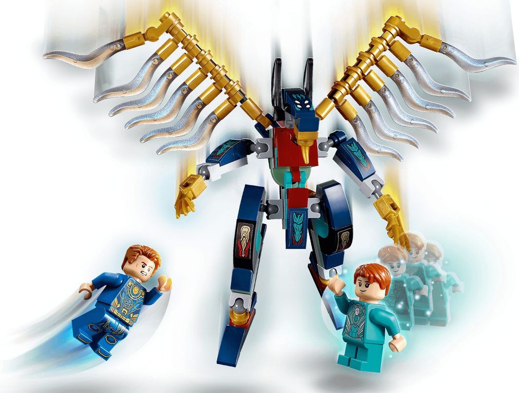 LEGO® Marvel Asalto Aéreo de los Eternos jugabilidad