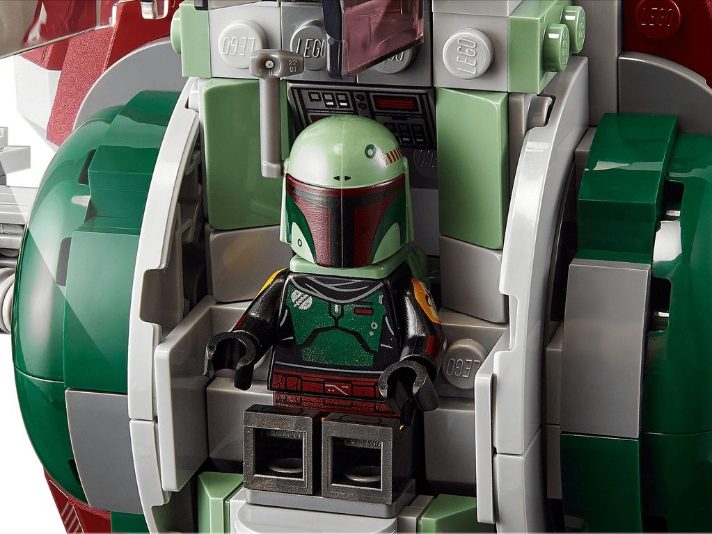 LEGO® Star Wars Le vaisseau de Boba Fett figurines