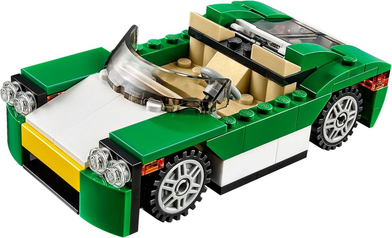 LEGO® Creator Descapotable verde partes