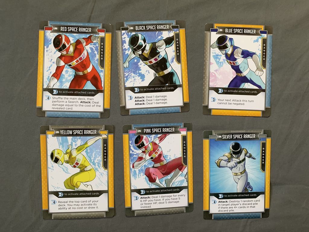 Power Rangers: Deck-Building Game – Flying Higher karten