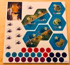Dice Settlers: Western Sea components