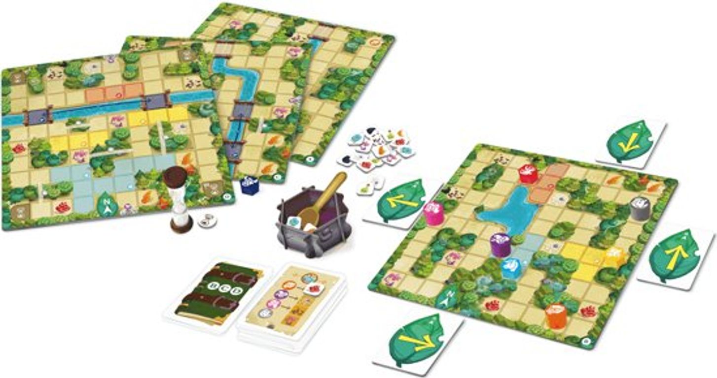 Magic Maze Kids components