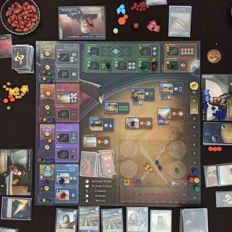 Dune: Imperium componenten