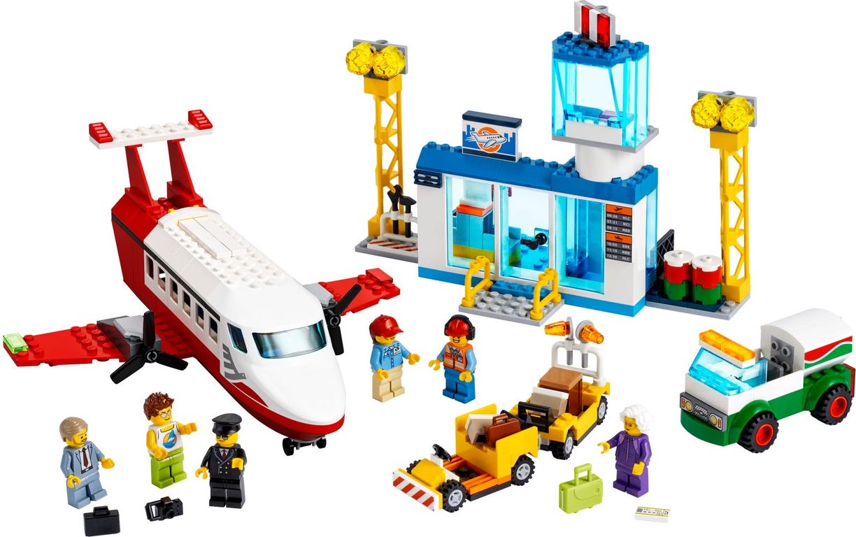 LEGO® City Central Airport components