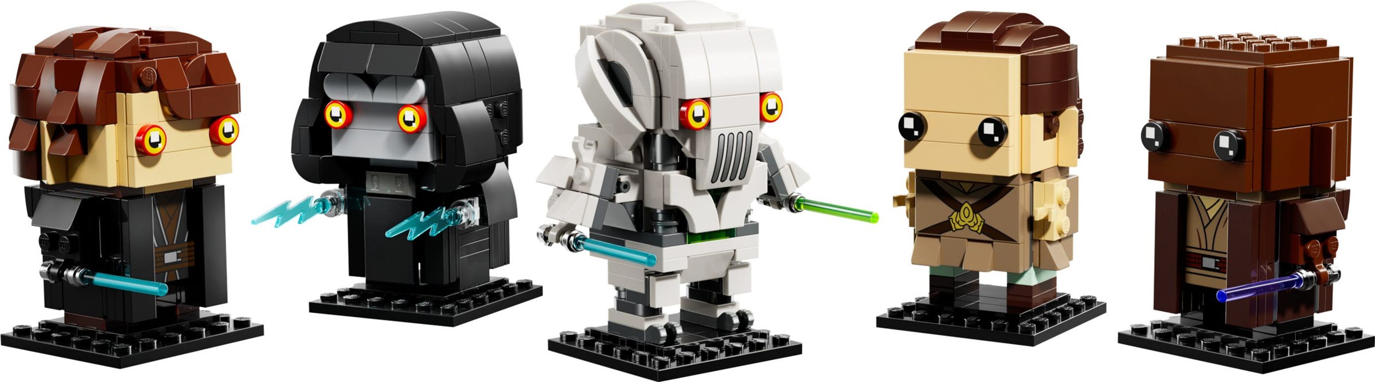 LEGO® BrickHeadz™ Revenge of the Sith Heroes & Villains components