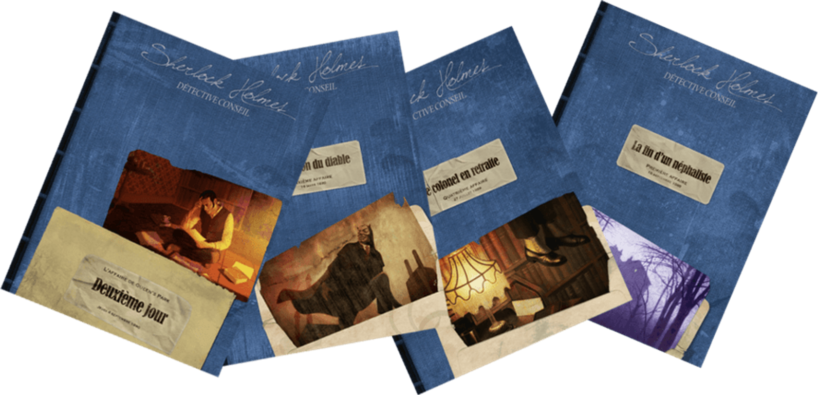 Sherlock Holmes Consulting Detective: Carlton House & Queen's Park componenten