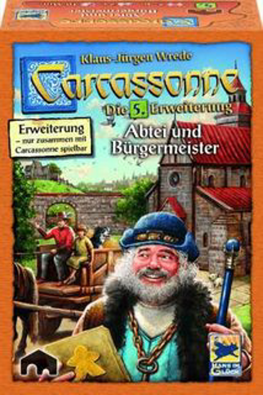 Carcassonne: Botin & Bürgermeister box