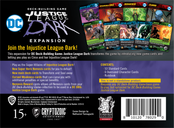 DC Deck-Building Game: Justice League Dark Expansion rückseite der box