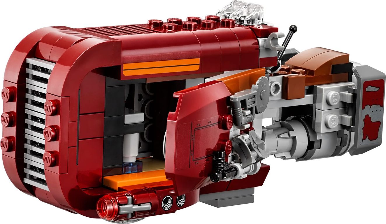 LEGO® Star Wars Rey's Speeder™ components