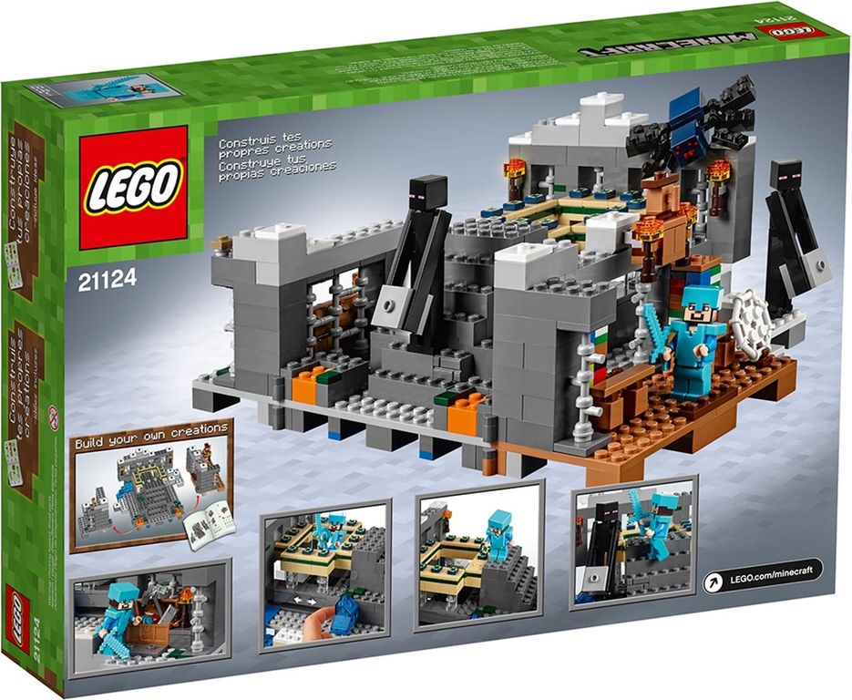 LEGO® Minecraft Das End-Portal rückseite der box