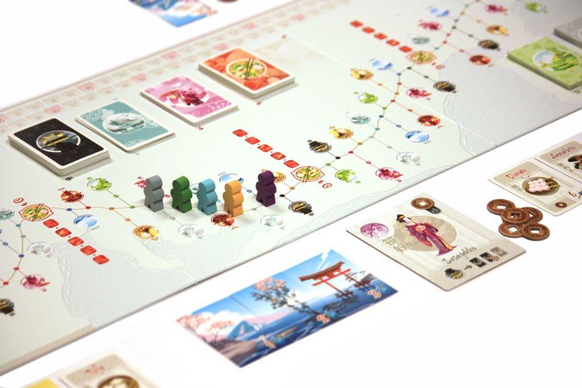 Tokaido jugabilidad