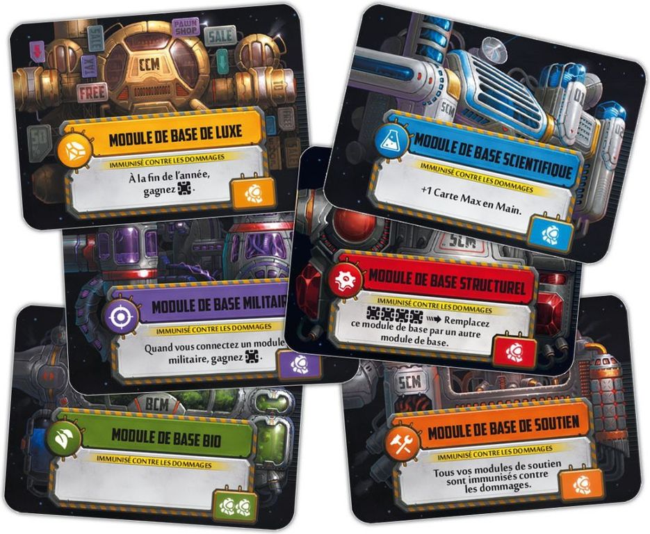 Star Scrappers: Orbital cards