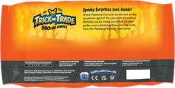 Pokémon TCG: Trick or Trade BOOster Bundle 2024 achterkant van de doos