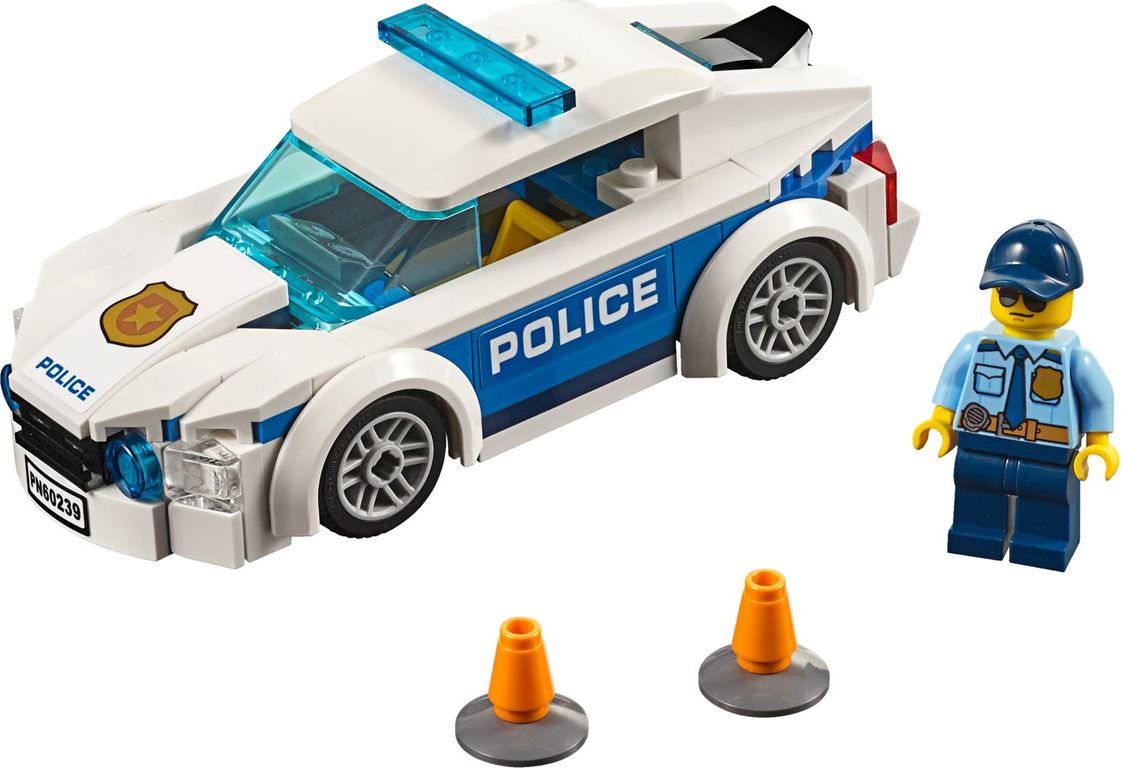 LEGO® City Patrol Car components