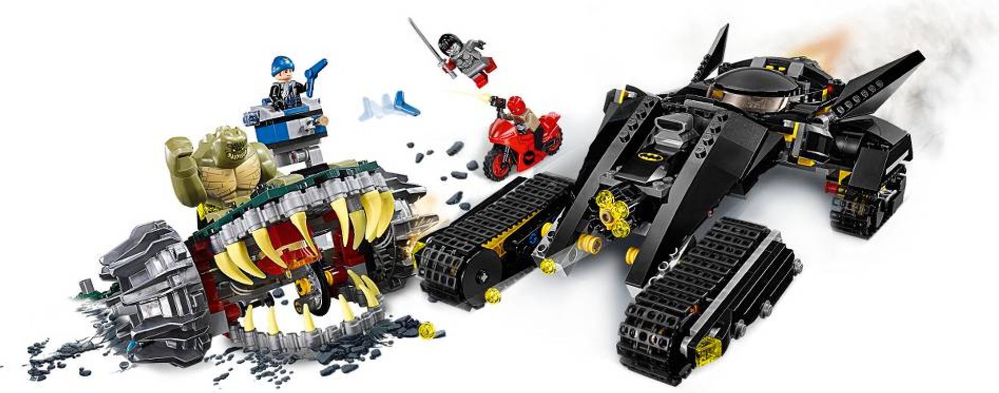 LEGO® DC Superheroes Batman™: Killer Croc™ rioolravage speelwijze