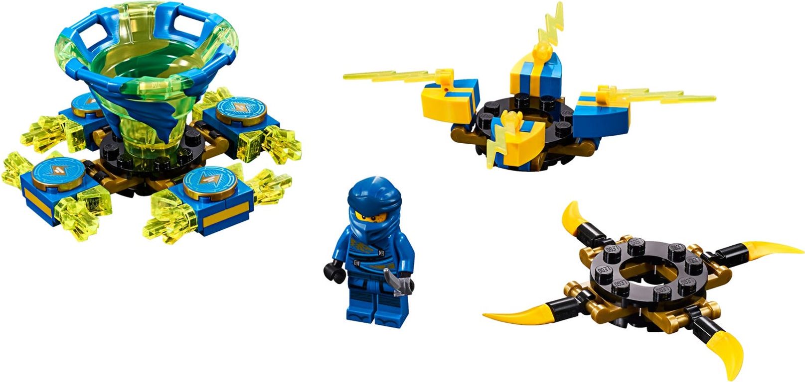 LEGO® Ninjago Spinjitzu Jay components