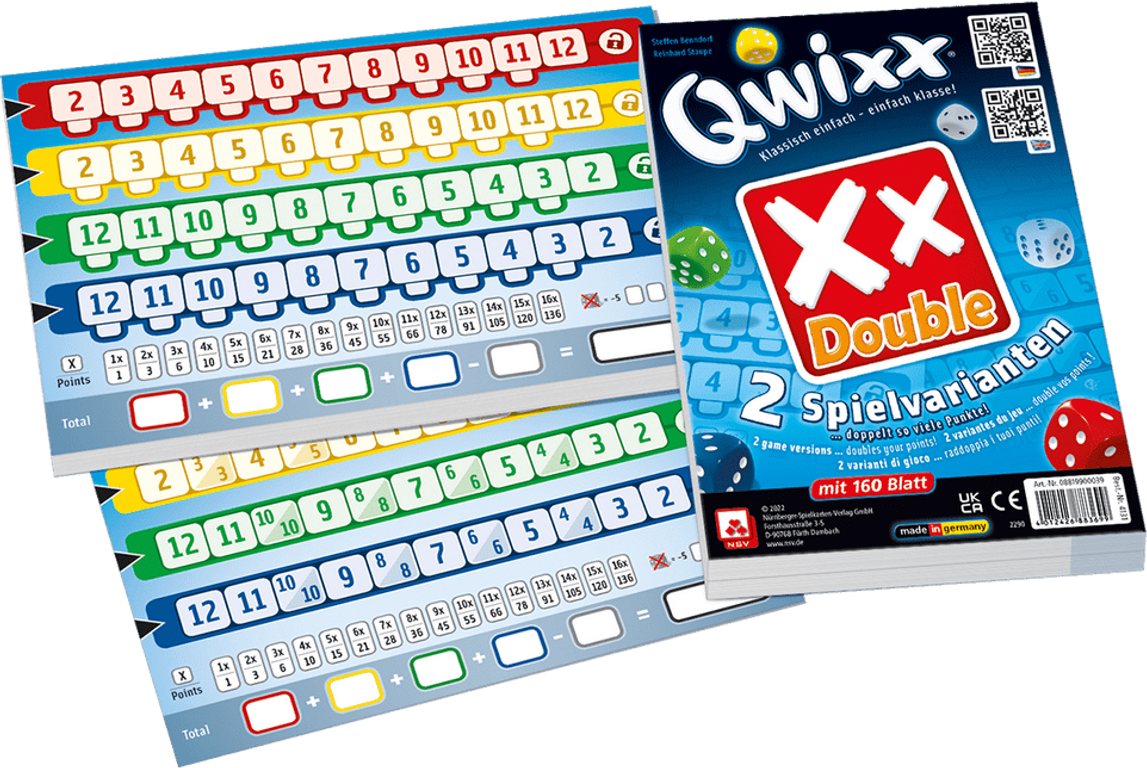 Qwixx: Dubbel componenten