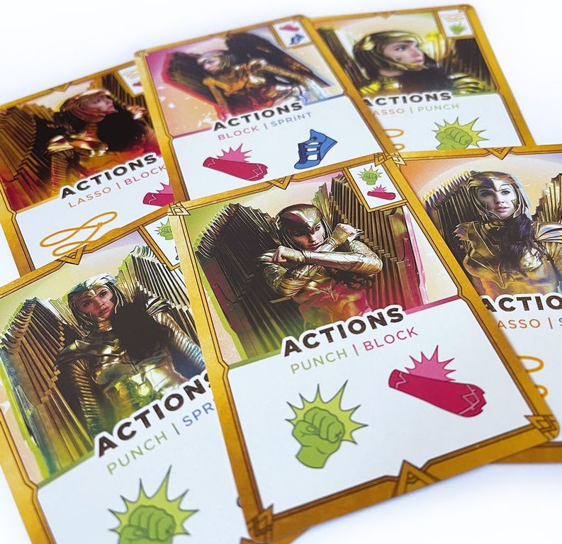 WW84: Wonder Woman Card Game cards