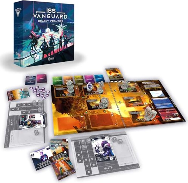ISS Vanguard: Deadly Frontier box