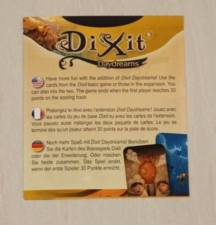 Dixit: Daydreams manual