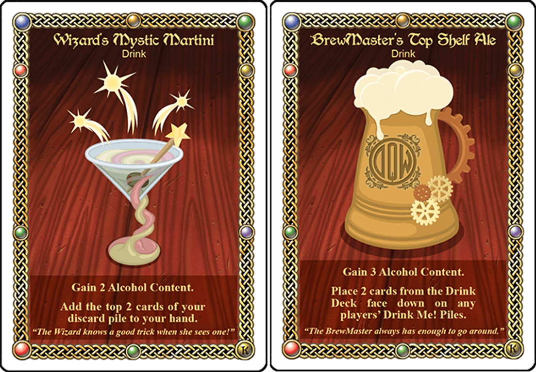 The Red Dragon Inn 4 cards