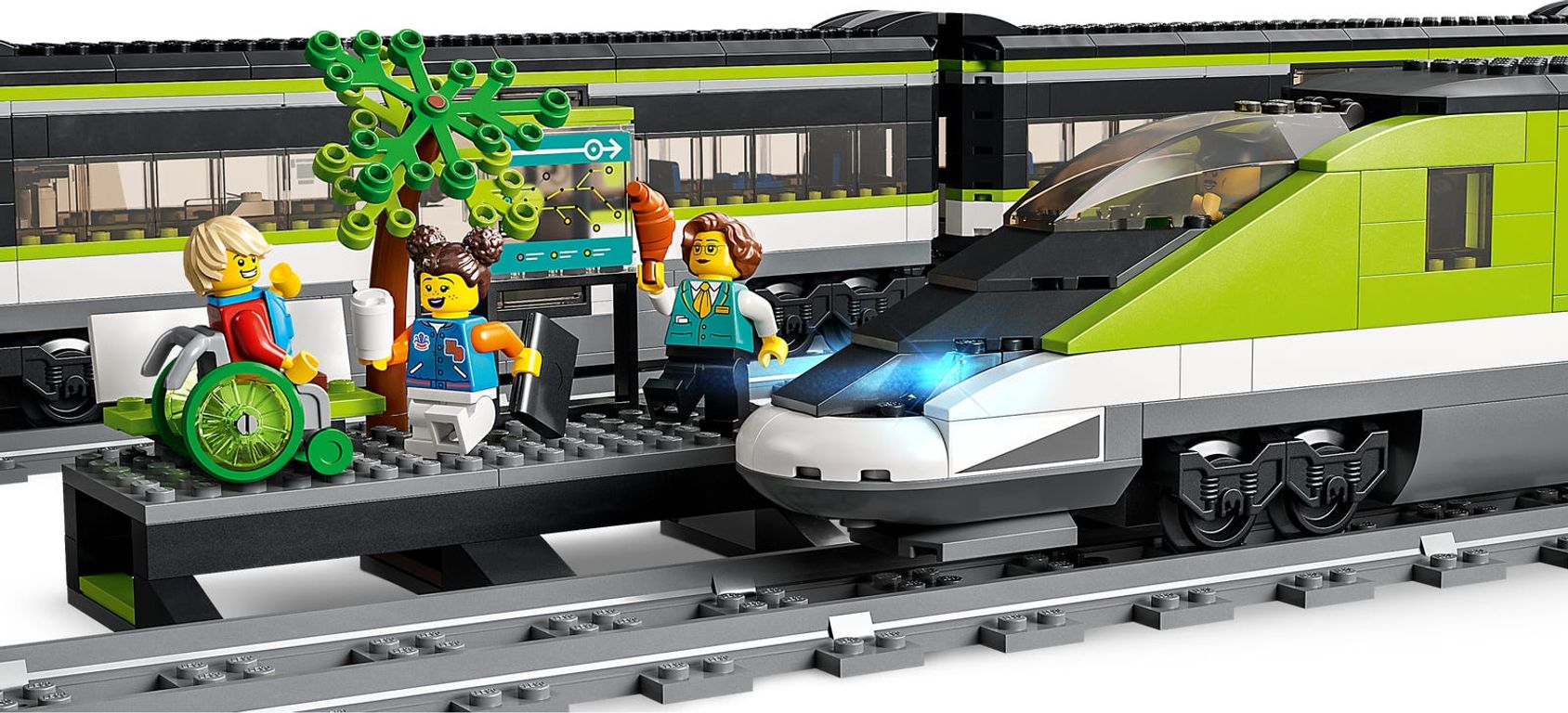 LEGO® City Express Passenger Train gameplay