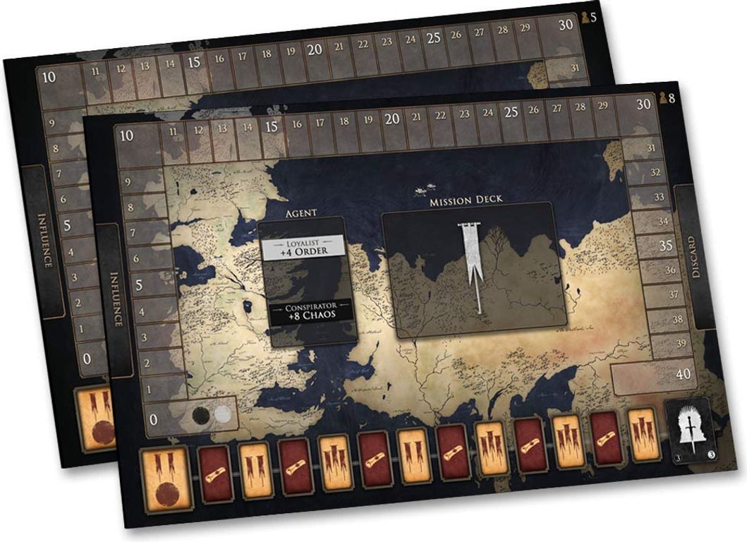 Game of Thrones: Oathbreaker game board