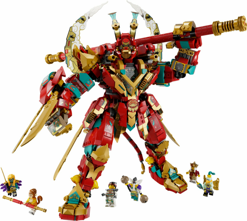 LEGO® Monkie Kid Monkey King Ultra Mech componenten