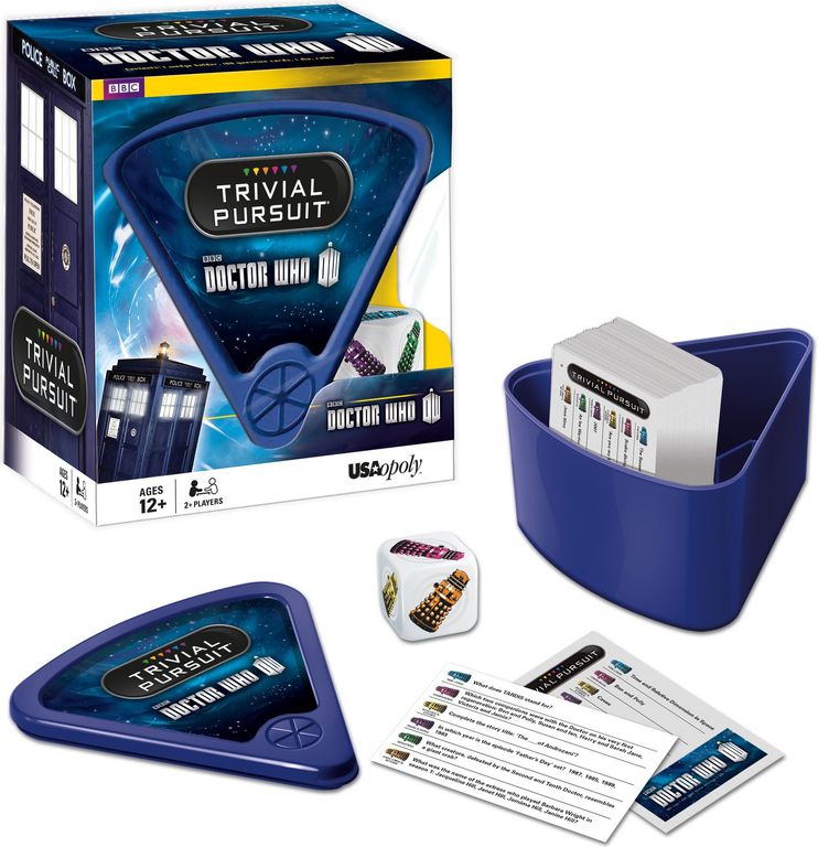 Trivial Pursuit: Doctor Who composants