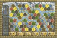 Terra Mystica: Vuur en IJs spelbord