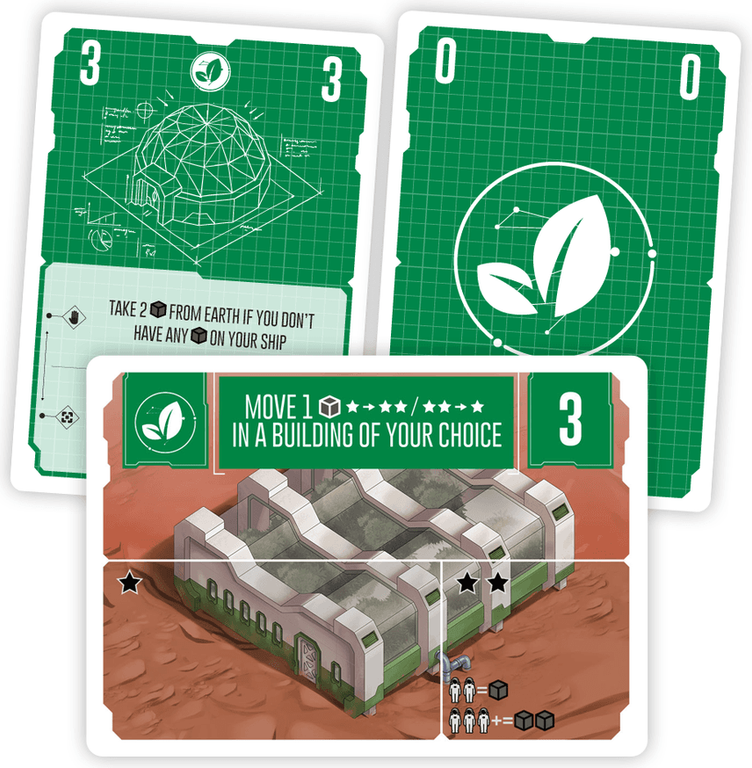 Pocket Mars cartes