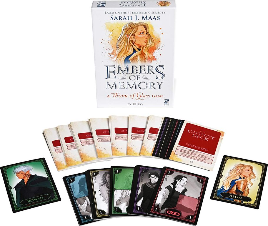 Embers of Memory: A Throne of Glass Game components