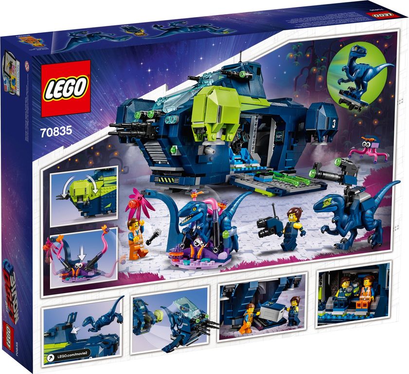 LEGO® Movie Rex's Rexplorer! back of the box
