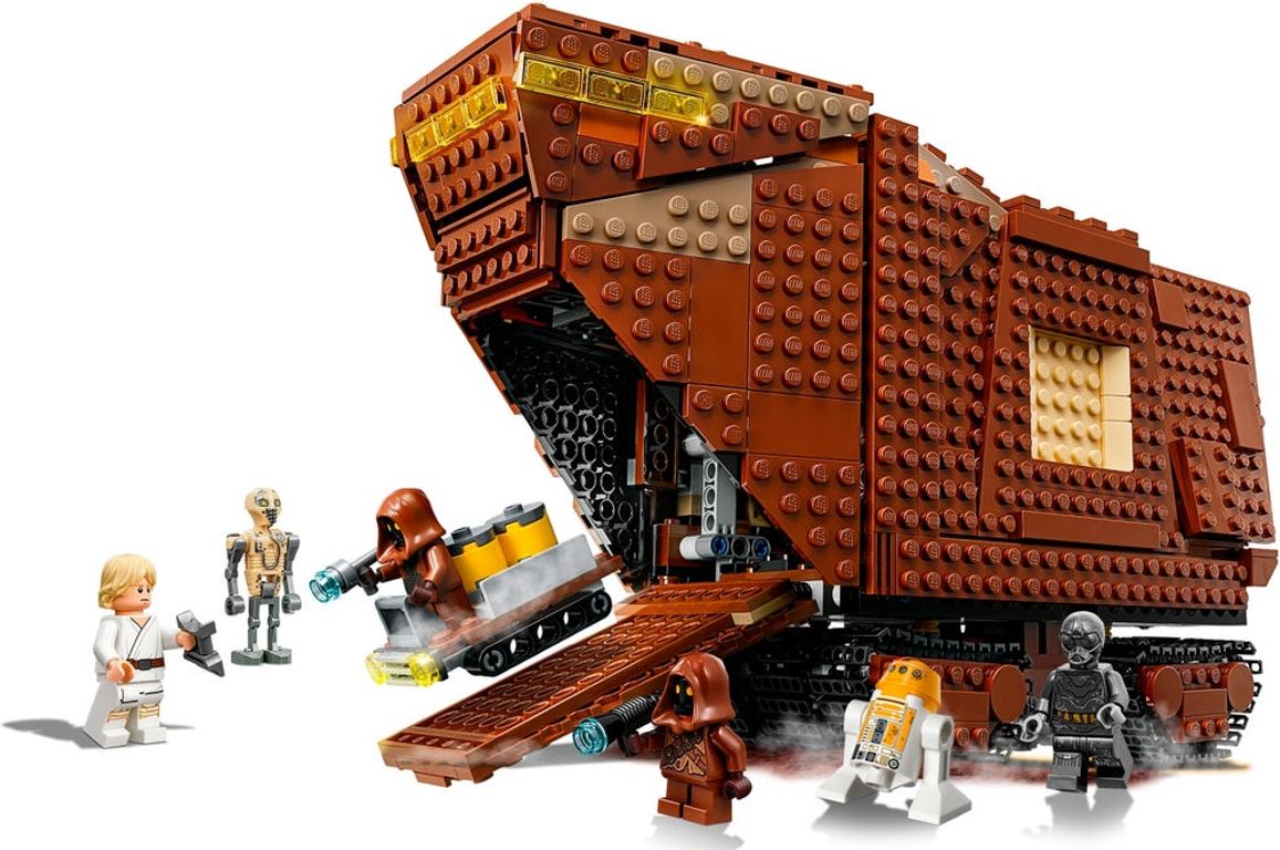 LEGO® Star Wars Sandcrawler™ components