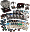 Star Wars: X-Wing Miniatures Game - Heroes of the Resistance Expansion Pack components