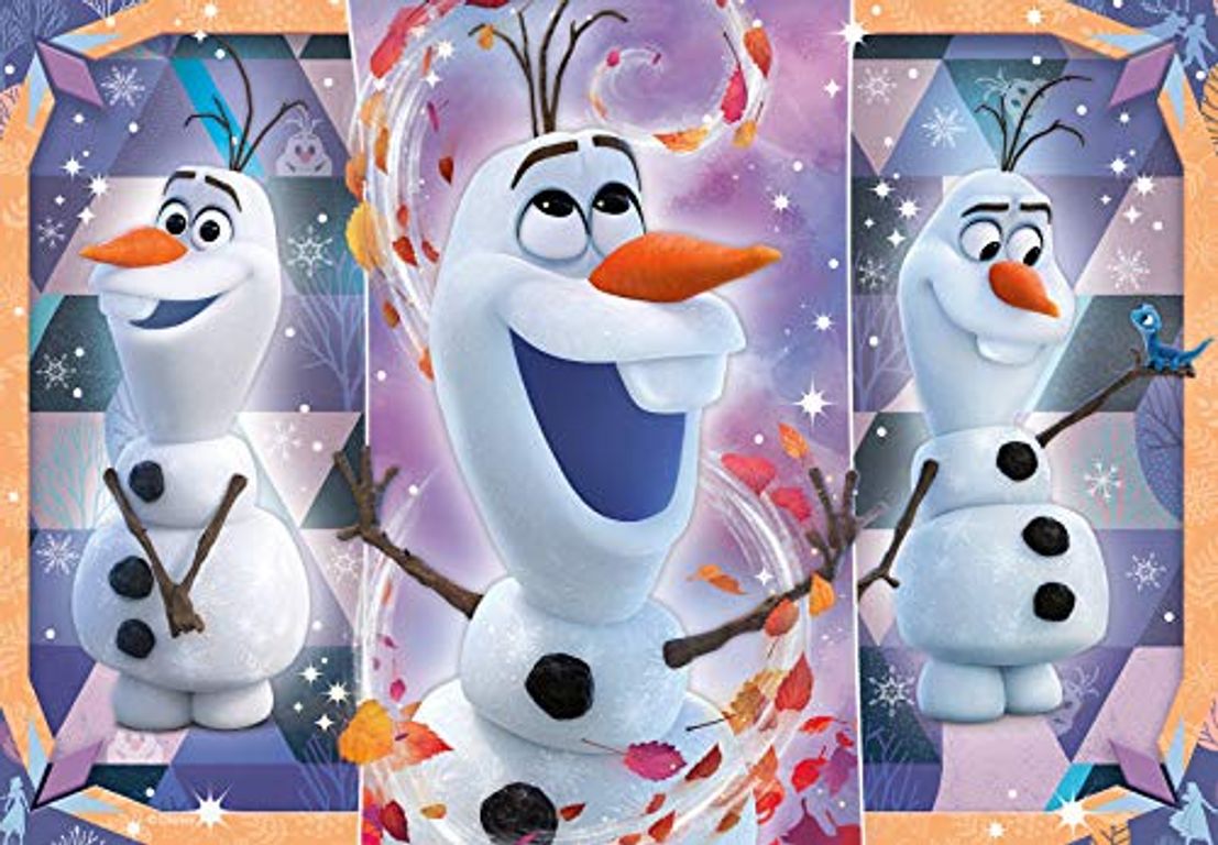 2 puzzles - Olaf