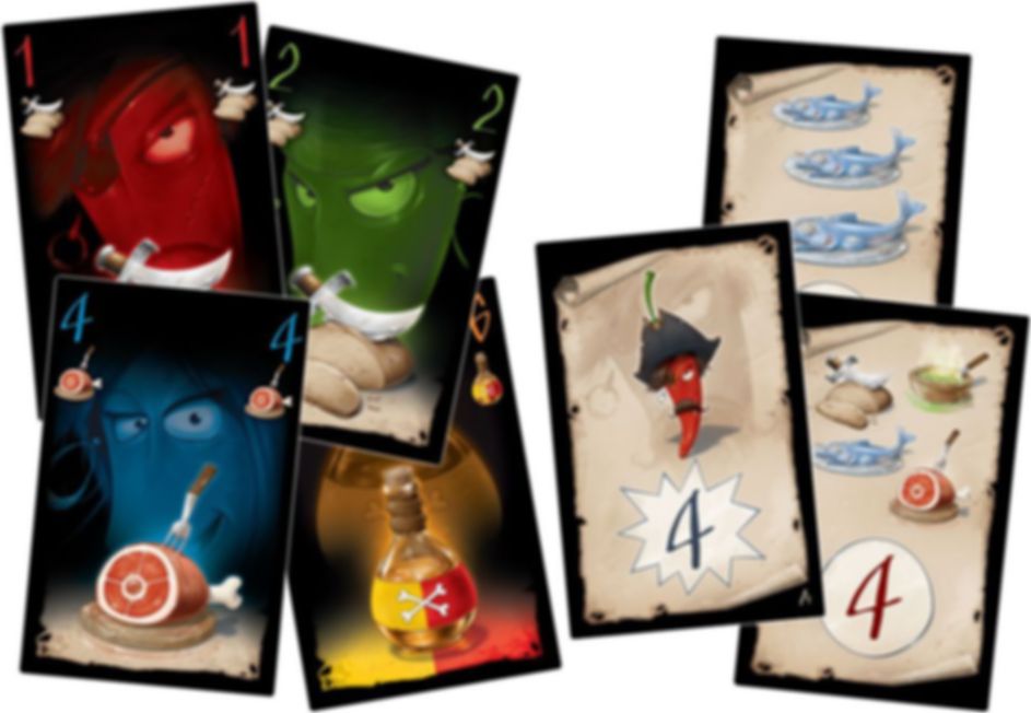 Peppers of the Caribbean cards
