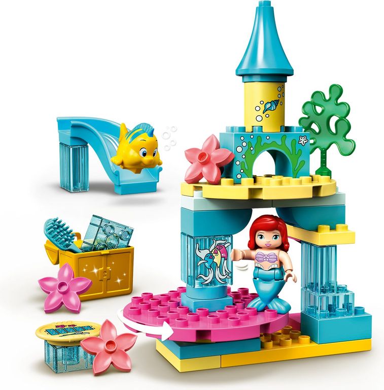 LEGO® DUPLO® Il castello sottomarino di Ariel componenti