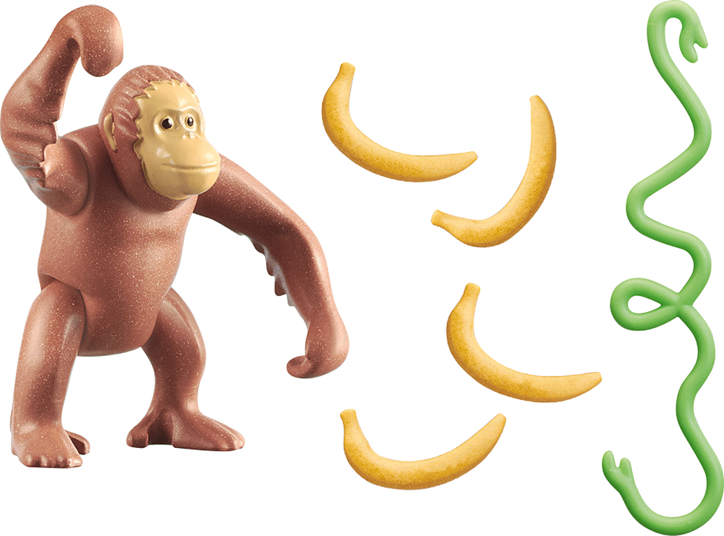 Playmobil® Wiltopia Orangutan components
