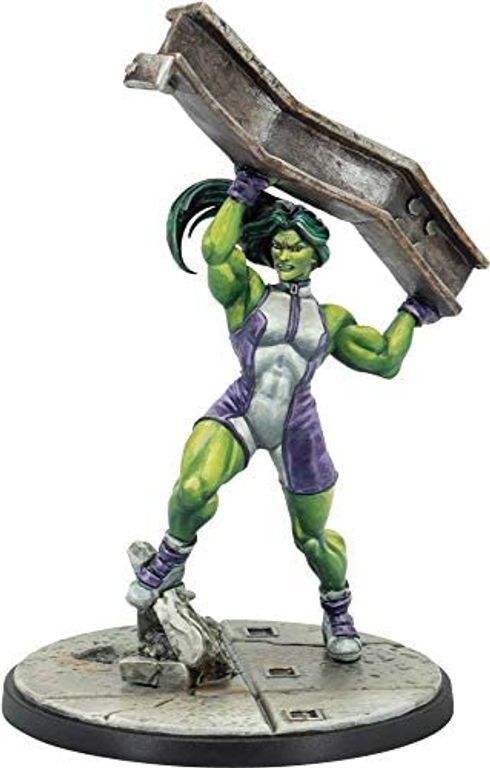 Marvel: Crisis Protocol – She-Hulk miniatur