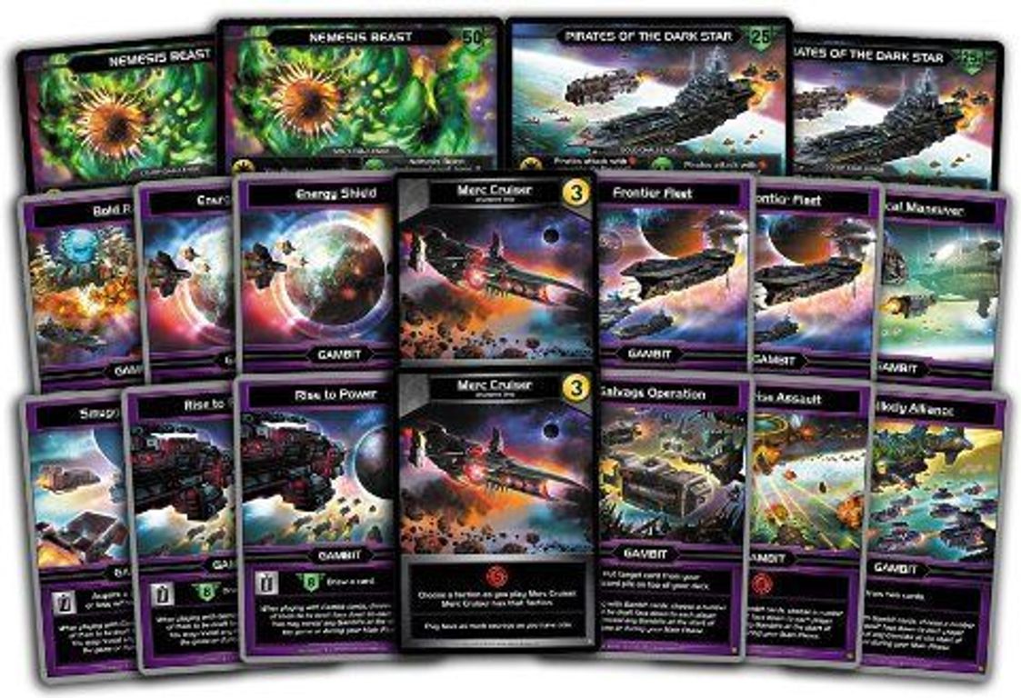 Star Realms: Gambit Set cards