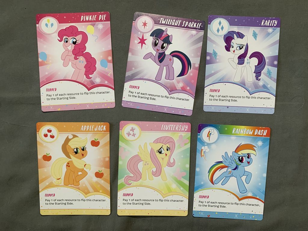 My Little Pony: Adventures in Equestria Deck-Building Game cartas