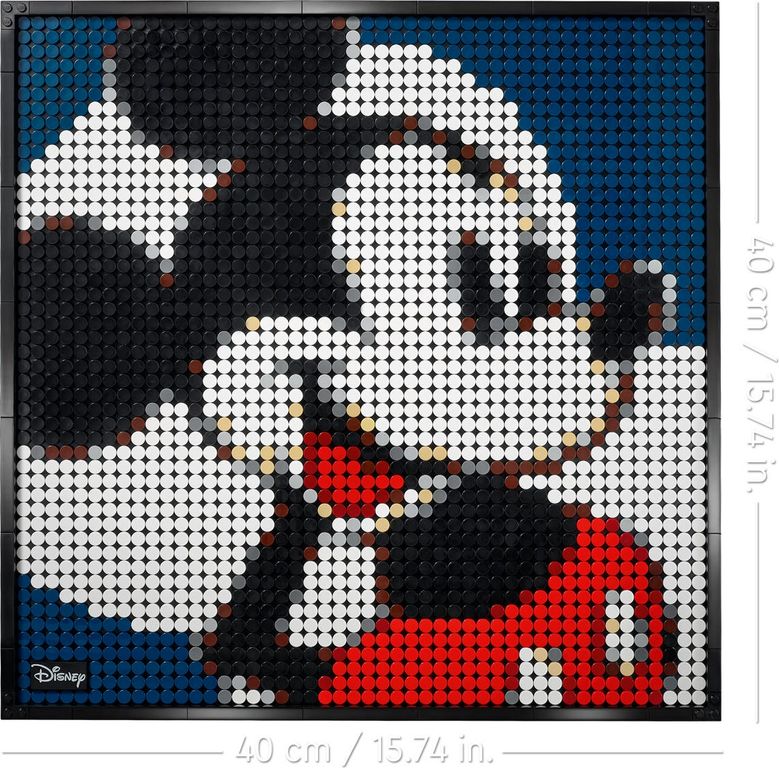 LEGO® Art Disney's Mickey Mouse components