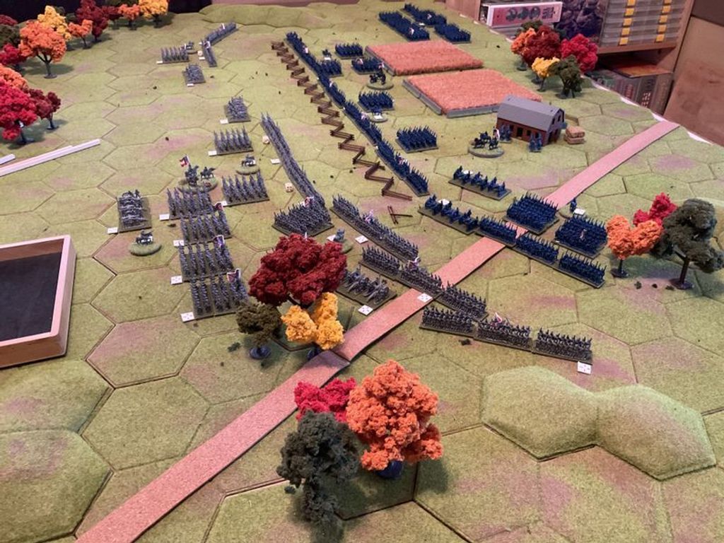 Black Powder: Epic Battles – American Civil War Starter Set componenti