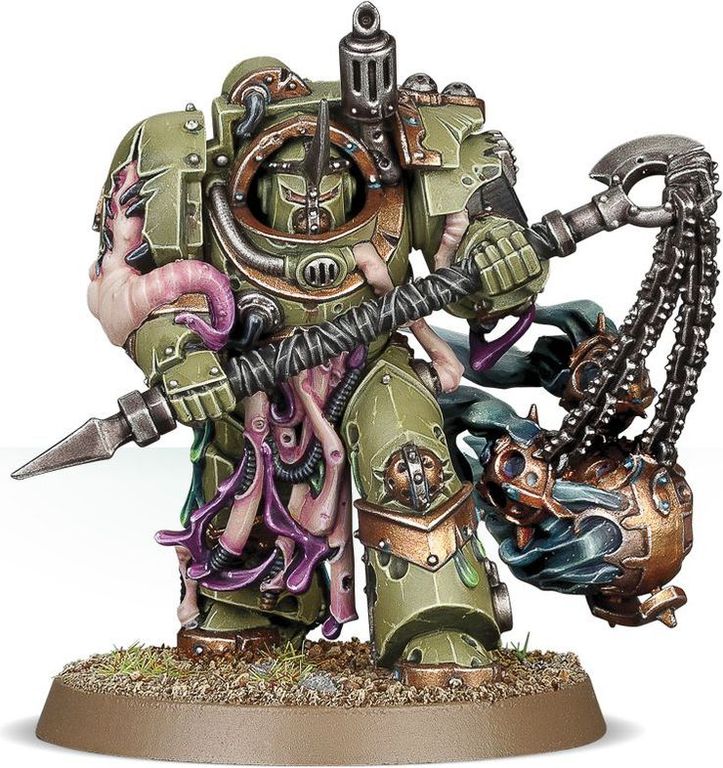 Warhammer 40,000: Death Guard - Blightlord Terminators miniatures