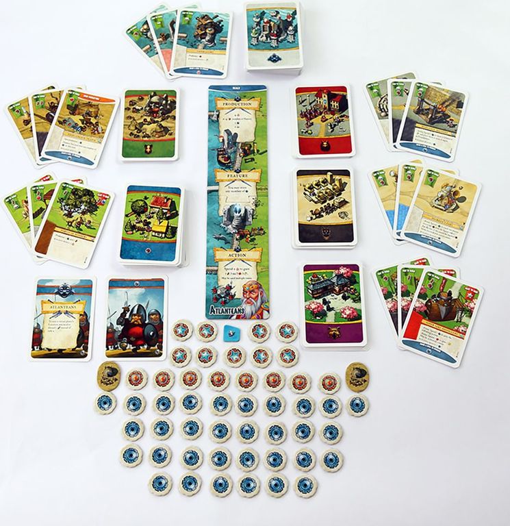 Imperial Settlers: Die Atlanter komponenten